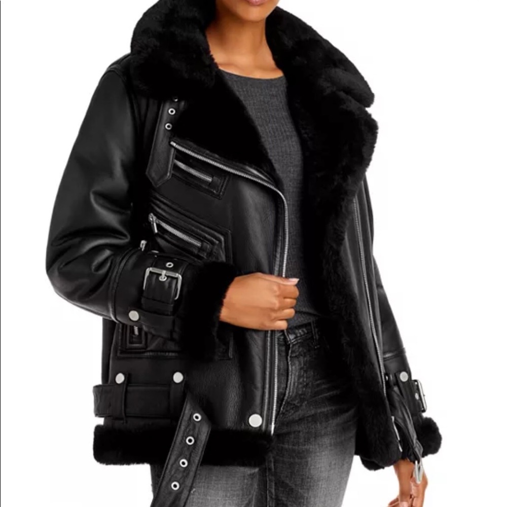 Walter Baker Celine Leather jacket.